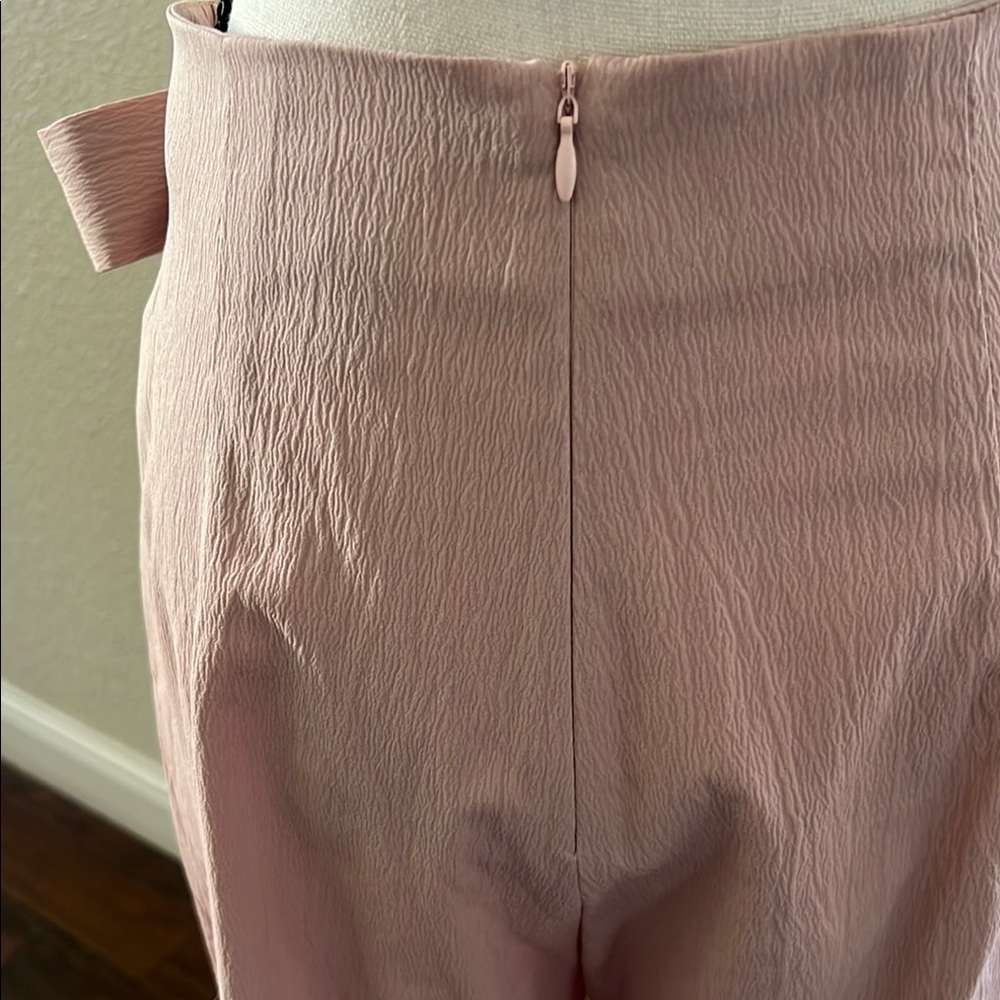 SHEIN Blush Tie-Waist Pants - Picture 4 of 4